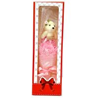 Rosa Artificial con osito,te amo te quiero,Regalo Día de San Valentín,Decoracion Día de San Valentín,cm,fespu - details 0