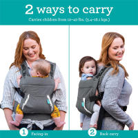 Mochila portabebés de descompresión, taburete de cintura para bebé, a prueba de viento, artefacto de sujeción para bebé, taburete de cintura - details 2