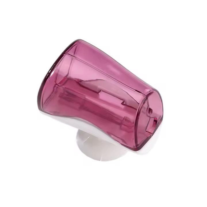 6 fundas para cepillos de dientes con ventosa, resistentes al polvo, para montaje en pared, para accesorios de baño, fáciles de instalar, colores aleatorios para ahorrar espacio. - 1