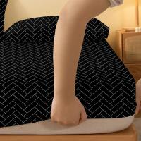 Manta De Cama Sanded Para Hombres Y Mujeres Estilo Simple Y Moda Impresión Four Seasons Para Hogar Y Hotel Material 100% Poliéster Geométrico - details 4