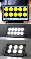 Lámpara De Inundación LED Alta Brillo 220V 50W 100W 200W 300W 500W IP65 Impermeable Para Iluminación Exterior Jardín Calle - details 5