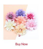 100 Piezas De Flores Artificiales Rosas De Seda Para Boda Decoración De Casa Plantas Falsas Para Pared Broche De Novia DIY - details 2