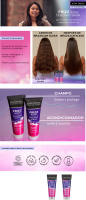 JOHN FRIEDA - Champú Brazilian Sleek 250 ml, Alisador y Antiencrespamiento, Resultado Liso y Brillante del Cabello Lacio, para Estilos Suaves y Elegantes - details 0