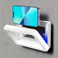 Estuche Impermeable Y Antiniebla Universal Para Teléfono Móvil Soporte De Ducha Para Baño Táctil Soporte De Teléfono Para Mesa Compatible Con Todas Las Marcas - details 3