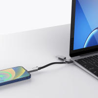 Llavero De Carga Rápida 100W 4-en-1 Tipo-C Portátil Para iPhone Samsung Con Cable De Datos 27W Llavero Explosivo - details 6