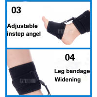 Orthosis Estabilizador De Pie Para Plantar Fasciitis Almohadilla De Apoyo Para Dorsal Nocturna Y Diurna Ajustable Alivio Del Dolor De Pie - details 4
