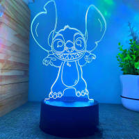 Lámpara De Noche Ilusión 3D Con Control Remoto Y Toque Inteligente Decoración De Habitación En Forma De Animal Regalo Para Cumpleaños San Valentín Y Navidad - details 7