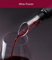 Abrevidor De Botellas De Vino Automático Eco-amigable Plástico Herramientas De Vino Con Aluminio Resistente Para Cocina Y Uso Doméstico - details 9