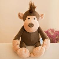 Muñeco De Peluche De 25cm Kawaii Con Animales Del Bosque León Tigre Elefante Mono Zorro Juguetes Para Dormir De Peluche Realistas Para Niños - details 9