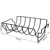 Soporte Antideslizante Para Carne a La Parrilla No Pegajoso Herramienta De Barbacoa Para Grill Y Rotisserie Accesorio Para Hogar Y Camping - details 7
