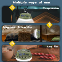 Lámpara De Camping MOSLIGHTING LED Recargable Impermeable Para Tent Light Emergencia Exterior Con Luz De Búsqueda Portátil - details 18