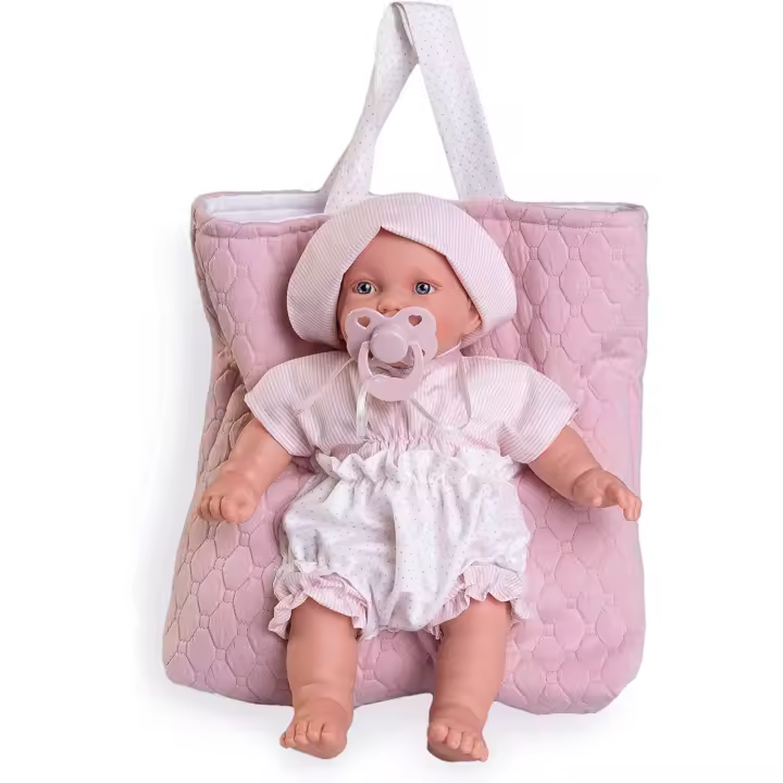 Muñecas Antonio Juan - Petit palabritas con bolso portabebé (12322) - 1