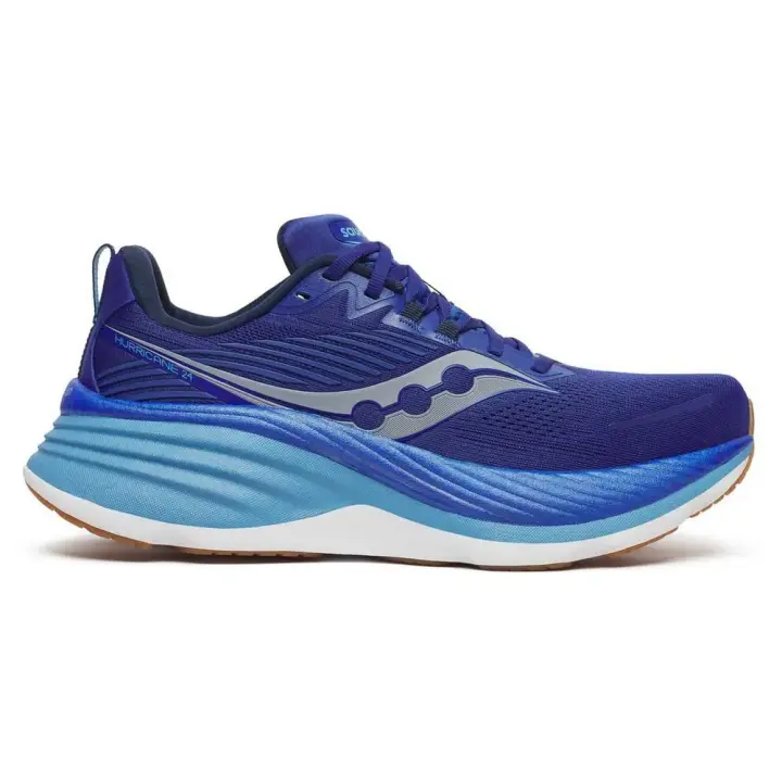 Calzado hombre Zapatillas running Saucony Zapatillas Running Hurricane 24 Azul - 1