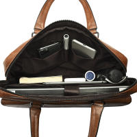 Bolso De Mano De Lujo Para Hombre Bolsa De Hombre Para Laptop Cartera de Negocios Para Documentos A4 portafolio - details 4