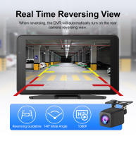 Cámara De Dashboard 7' DVR 2.5K Con Navegación GPS Y Control De Voz Compatible Con Carplay Y Android Auto Cámara Trasera Inalámbrica Monitor De Coche FM AU - details 13