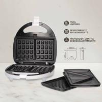 SANDWICHERA DOBLE GSC EVOLUTION PIPU 750W - 3 PLACAS (CLASICA, GRILL Y GOFRE) - details 1