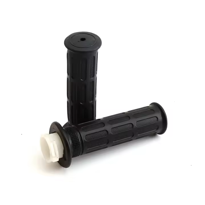 1Par De Manillares Universales Para Motocicleta 22mm Para ATV Quad Motocross Scooter Piezas De Modificación Material De Goma Y Aleación De Aluminio - 1
