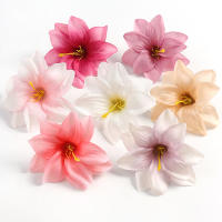 5/10Pcs Flores Artificiales De Seda 9cm Cabezas De Flores Para Boda Decoración De Hogar Y Jardín Accesorios Para Scrapbook - details 4