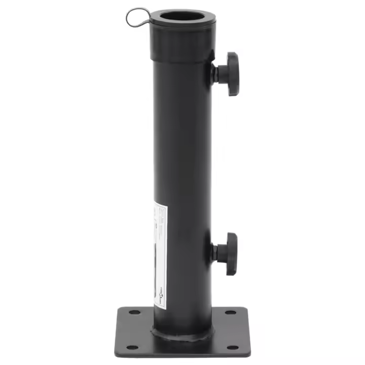 Base de Sombrilla para mástil de Ø38/48mm Maple Negro mate - 1