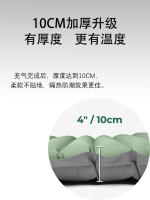 Alfombra De Dormir Para Acampar Al Aire Libre Plegable Con Almohadas Ultraligera Inflable Para Viajes Y Senderismo Matrícula De Natación En La Playa - details 22