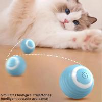 Juguete Interactivo Para Gatos Bola Mágica Automática Juego Electrónico Para Gatos Interior Accesorios De Juego Para Gatos - details 8