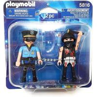PLAYMOBIL - 5816 - Duo City Action - Policía estadounidense y ladrón - Juguete de acción y coleccionable - Recomendado para mayores de 3 años - details 0