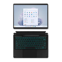 Teclado Retroiluminado HUWEI Para Microsoft Surface pro 8 9 X Pro8 Pro9 pro X 13 Tablet Español Portugués Árabe Francés Touch - details 0