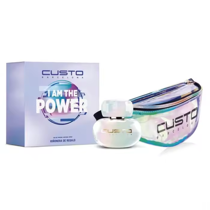 CUSTO BARCELONA I AM THE POWER 100 ML + RIÑONERA - 1