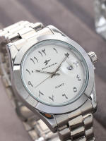 Reloj De Cuarzo Para Hombre Reloj De Pulsera De Moda Sencilla Y Lujo Para Uso Diario Y Negocios Con Calendario Pantalla Con Marcas Numéricas De Arábigas Material De Acero Inoxidable Resistente Al Agua - details 26