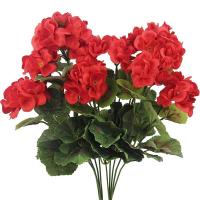 Plantas Artificiales Silken Begonia Para Bodas Decoración De Hogar Y Navidad Regalo DIY De Flores Silken En Vaso Para Ventanas Y Paredes - details 11