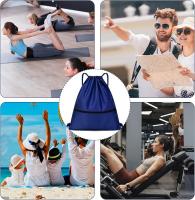 Mochila de cuerda, bolsa de cuerda impermeable, bolsa de deportes de playa, mochila deportiva casual - details 3