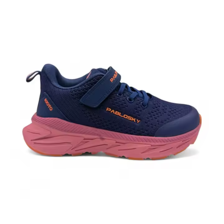 Zapatillas marca Pablosky para infantil en color violeta - 1