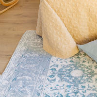 MEVAK LIVING -Alfombra de algodón estampada modelo Bribri - details 1
