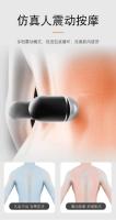 Almohada De Lumbar Con Tracción Y Calor Soporte Para Cama Almohada De Masaje De Espalda Silicona 100% Soporte De Cuello Con Memoria Anti-estático Anti-siesta - details 6