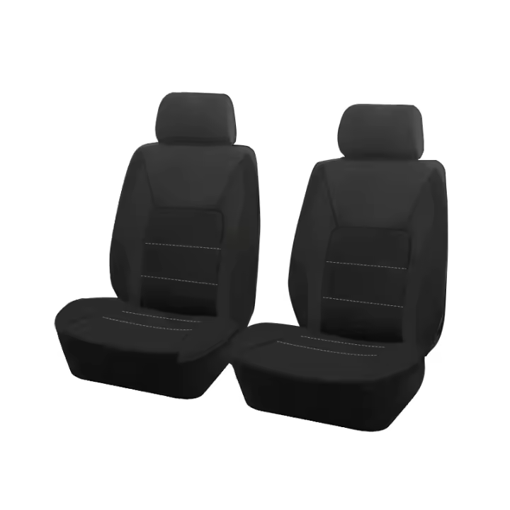 Cubiertas De Asiento De Coche Universal De Poliéster Diseño Deportivo Ajuste Para La Mayoría De Los Coches SUV Camiones Cuatro Estaciones Accesorios De Interior Para Coche - 1