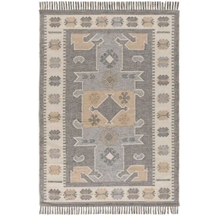 ATTICGO Alfombra de Interior Estilo Étnica en Multicolor - Chandia 1098  80x120, 120x170, 160x230 cm - 1