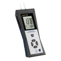 PCE Instruments Manómetro de presion diferencial con un rango de medición de -140 a 140 mbar / con selección de 11 unidades / incluye software PCE-P01 - details 0