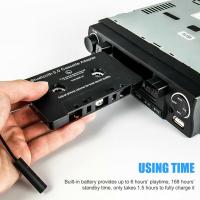 Receptor De Cinta Bluetooth 5.0 Para Coche Convertidor Universal MP3/SBC Estéreo Adaptador AUX Inalámbrico Cassette - details 0