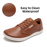 Zapatillas Minimalistas HOBIBEAR Para Hombre Y Mujer Calzado De Piel Artificial Sin Talón Cero Zapatos De Senderismo Unisex - details 7