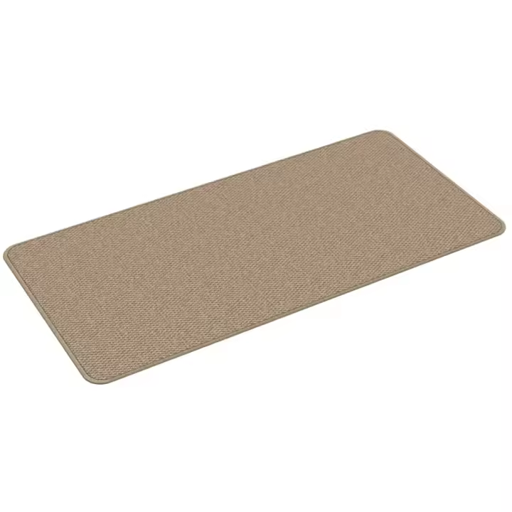 vidaXL Alfombra de pasillo con aspecto sisal 50x100 cm Color Taupé,  Antracita,  Arena y mas Alfombras de área  Alfombra de Piso para Sala de Estar Dormitorio Habitación Salón - 1