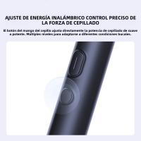 XIAOMI MIJIA T700 Cepillo De Dientes Eléctrico Ultrasonido Con Luz LED Y Control Por APP Blanqueamiento De Dientes Limpiador Oral Para Adultos Incluye 2 Cabezales Y Base De Carga - details 7