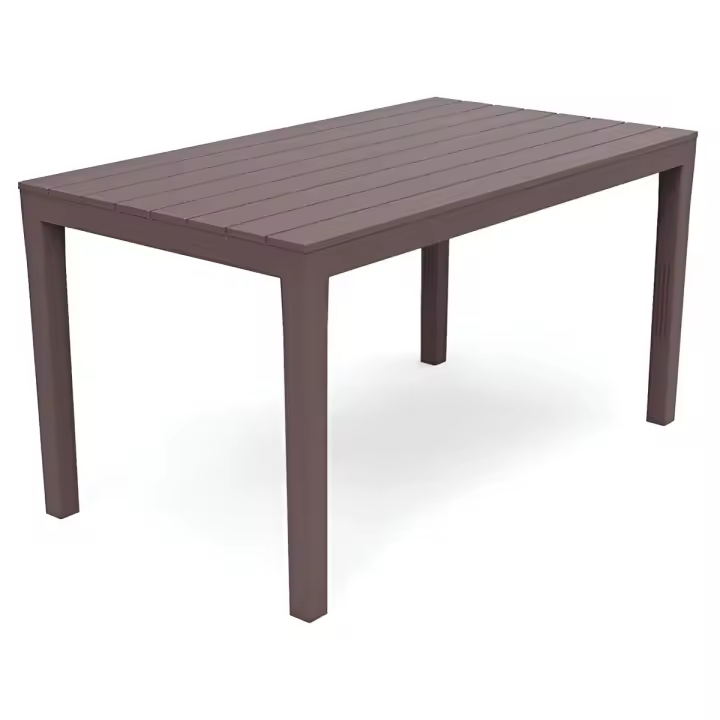 Mesa de Jardín Koopman Sumatra en Resina de Alta Calidad - 1
