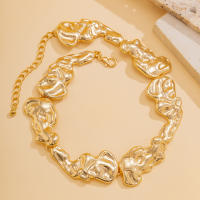 Cuello Alto De Metal Grueso Y Irregular Para Mujer Joyería De Moda Collar Redondo a La Moda Accesorios De Cuello De Tendencia - details 4