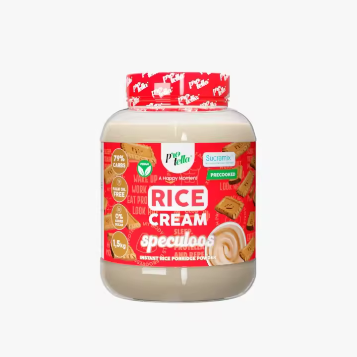 Crema de Arroz Speculoos 1.5kg | Textura Suave y Cremosa | Rica en Proteínas y Pobre en Azúcares | Perfecta para Disfrutar en Cualquier Momento del Día | Fuente de Energía de Liberación Lenta | Sabor Irresistible a Speculoos| Protella - 1