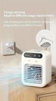 Aire acondicionado portátil todo en uno, un ventilador húmedo mini con función de enfriamiento, perfecto para uso en la oficina y en casa, manteniendo tu hogar y oficina frescos y cómodos. - details 2