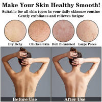 4PC Guantes Exfoliantes Para Limpieza Corporal Y Masaje Facial Duros Y Duraderos Negros Para Eliminar Piel Muerta En Ducha - details 4