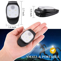 Lampara Clip LED Recargable USB Con 4 Modos De Iluminación Seguridad Para Correr Y Caminar De Noche Pesca Senderismo - details 1
