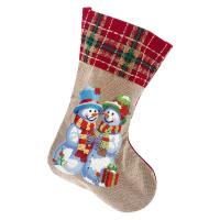 Calcetines De Navidad DIY Pintura De Diamantes Ornamento Colgante De Navidad Penguin Y Elk Decoraciones De Navidad 2023 Paquete De 1/2/3 - details 8
