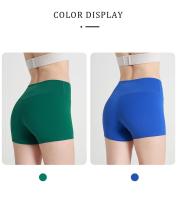 Shorts De Yoga Para Mujer Fitness Running Ciclismo Leggings Deportivas De Cintura Alta Transpirables Shorts De Verano Para Gimnasio - details 4