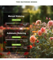 Reswat Timer De Agua Multifuncional Con 4 Salidas Sprinklers Adaptación De Calibre Instalación Conveniente Herramientas Jardín Para Jóvenes - details 7